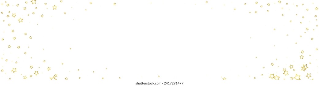 Christmas stars vector overlay.  Magic stars luxury sparkling confetti. Christmas spirit. Festive stars vector illustration on white background.
