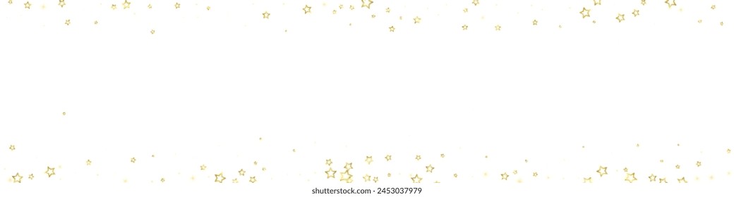 Christmas stars vector overlay.  Magic stars luxury sparkling confetti. Christmas spirit. Festive stars vector illustration on white background.