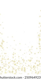 Superposición de Vector de estrellas de Navidad.  Las estrellas mágicas son confeti espumoso de lujo. Navidades espíritu. Ilustración vectorial de estrellas festivas sobre fondo blanco.