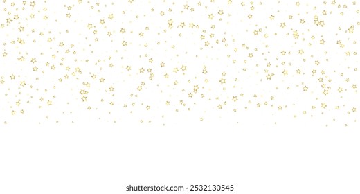 Christmas stars vector overlay.  Magic stars luxury sparkling confetti. Christmas spirit. Festive stars vector illustration on white background.