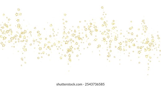 Christmas stars vector overlay.  Magic stars luxury sparkling confetti. Christmas spirit. Festive stars vector illustration on white background.