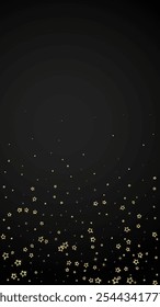 Christmas stars vector overlay.  Magic stars luxury sparkling confetti. Christmas spirit. Festive stars vector illustration on black background.