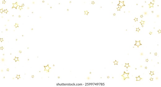 Christmas stars vector overlay.  Magic stars luxury sparkling confetti. Christmas spirit. Festive stars vector illustration on white background.