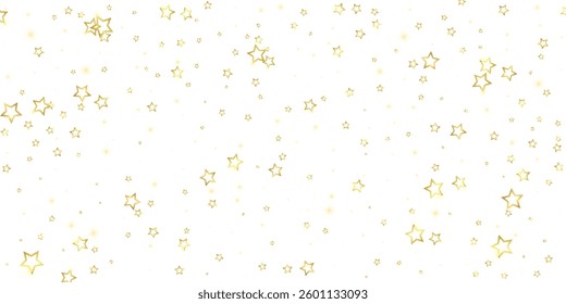 Christmas stars vector overlay.  Magic stars luxury sparkling confetti. Christmas spirit. Festive stars vector illustration on white background.