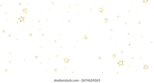Superposición de Vector de estrellas de Navidad.  Las estrellas mágicas son confeti espumoso de lujo. Navidades espíritu. Ilustración vectorial de estrellas festivas sobre fondo blanco.