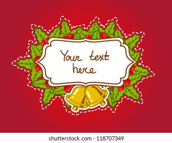 Christmas sticker