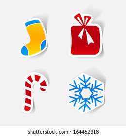 Christmas sticker