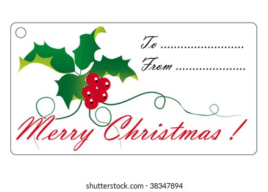 Christmas sticker