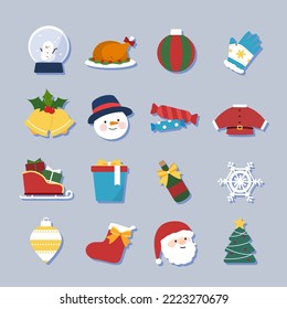 Christmas Sticker Object Layer Collection 
