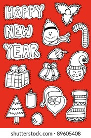 Christmas Sticker Set