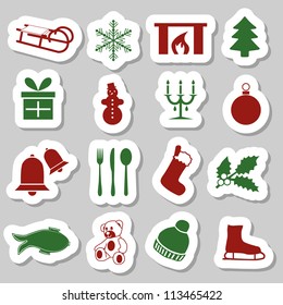 christmas stickers