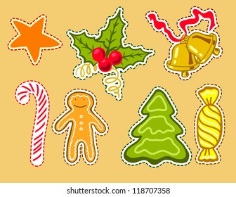 Christmas stickers