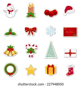 Christmas stickers