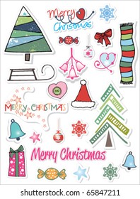 Christmas stickers
