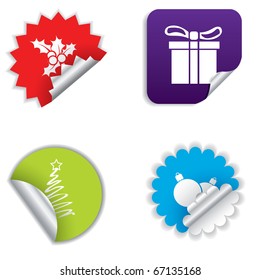 Christmas stickers
