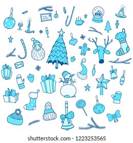 Christmas stickers set