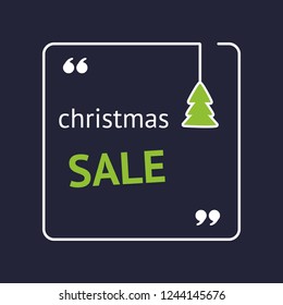 Christmas stocking with dark blue background. Merry christmas, gift, happy new year 2019 vector illustration