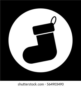 Christmas stocking icon