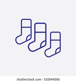 Christmas Stocking icon symbol design