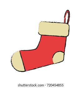 Christmas stocking stock