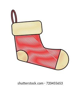 Christmas stocking stock