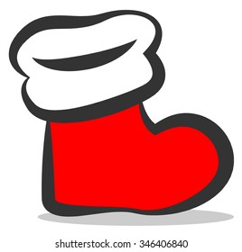 Christmas Stocking Vector Icon