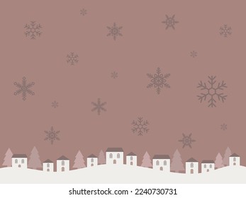 Gráficos web de fondos de la calle de Navidad