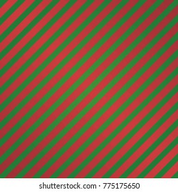 Christmas stripe red and green background.