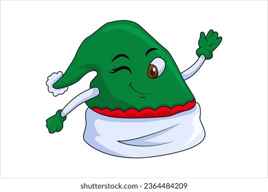 Christmas Stuff Character Design Illustration
