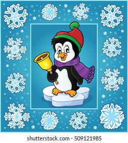 Christmas subject greeting card 6 - eps10 vector illustration.