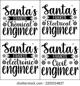 Diseño de camisetas navideñas SVG o tipografía navideña