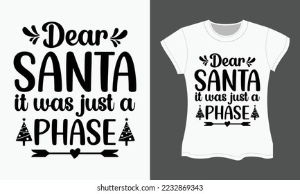 Christmas SVG cut files Design. Christmas Typography T-shirt Design. Christmas SVG t-shirt design.