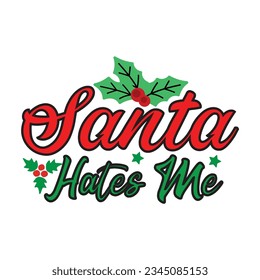 Christmas svg design for t-shirt, cards, frame artwork, phone cases, bags, mugs, stickers, tumblers, print etc.