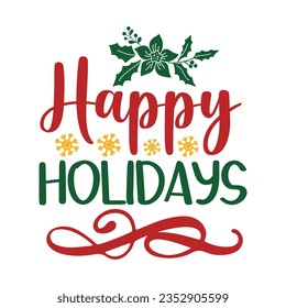 Christmas SVG Design, typography, t-shirt, retro, sublimation, sticker, SVG Design,