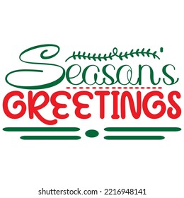 Christmas SVG Design Vector File.