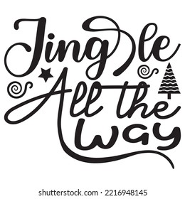 Christmas SVG Design Vector File.