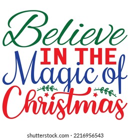 Christmas SVG Design Vector File.