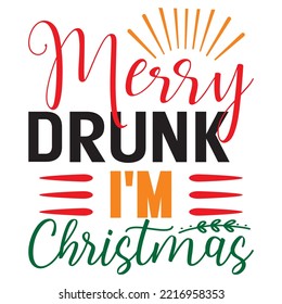 Christmas SVG Design Vector File.