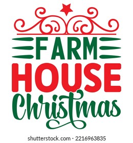 Christmas SVG Design Vector File.