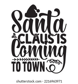 Christmas SVG Design Vector File.