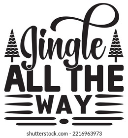 Christmas SVG Design Vector File.