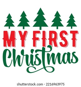 Christmas SVG Design Vector File.