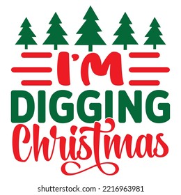 Christmas SVG Design Vector File.