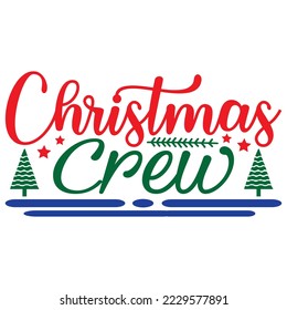 Christmas SVG Design Vector File.