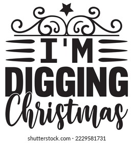 Christmas SVG Design Vector File.
