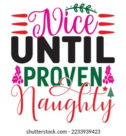 Christmas SVG Design Vector File.
