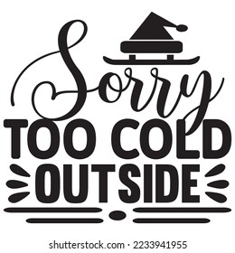 Christmas SVG Design Vector File.