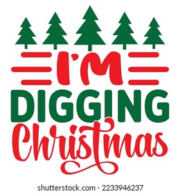 Christmas SVG Design Vector File.