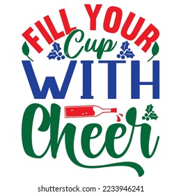 Christmas SVG Design Vector File.