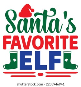 Christmas SVG Design Vector File.
